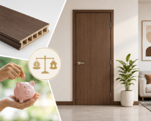 Cửa Composite chi phí hợp lý, tối ưu kinh tế
