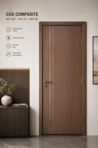 Cửa nhựa Composite thẩm mỹ cao