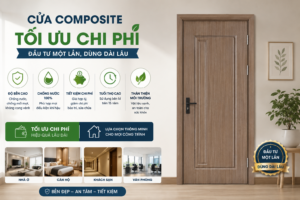 Cửa Composite tối ưu chi phí