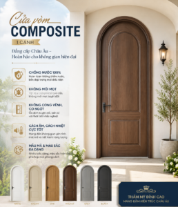 Ưu điểm của cửa vòm Composite