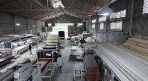 Công nghệ sản xuất cửa Composite