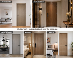 Ứng dụng của cửa Composite