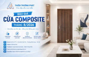 Báo giá cửa gỗ nhựa Composite 