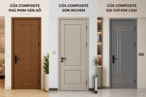 Các mẫu cửa Composite cao cấp