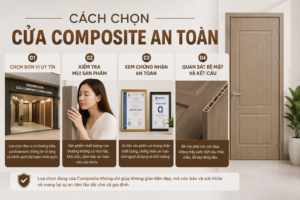 Cách chọn cửa Composite an toàn