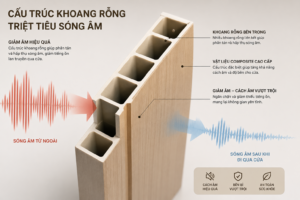 Cấu trúc khoang rỗng triệt tiêu sóng âm