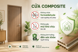 Cửa Composite 3 không