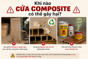 Khi nào cửa Composite có thể gây hại?