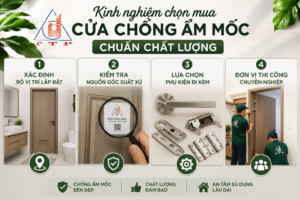Kinh nghiệm chọn mua cửa chống ẩm mốc
