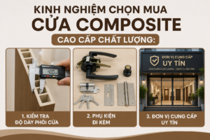 Kinh nghiệm chọn mua cửa Composite cao cấp chất lượng