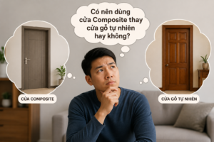 Có nên dùng cửa Composite thay cửa gỗ tự nhiên hay không?