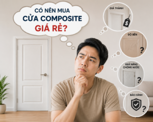 Có nên mua cửa Composite giá rẻ?