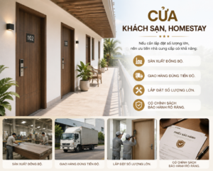 Cửa khách sạn, homestay