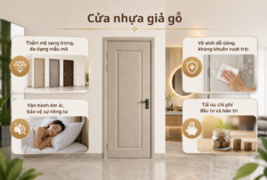 Cửa nhựa giả gỗ