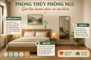 Phong thủy phòng ngủ
